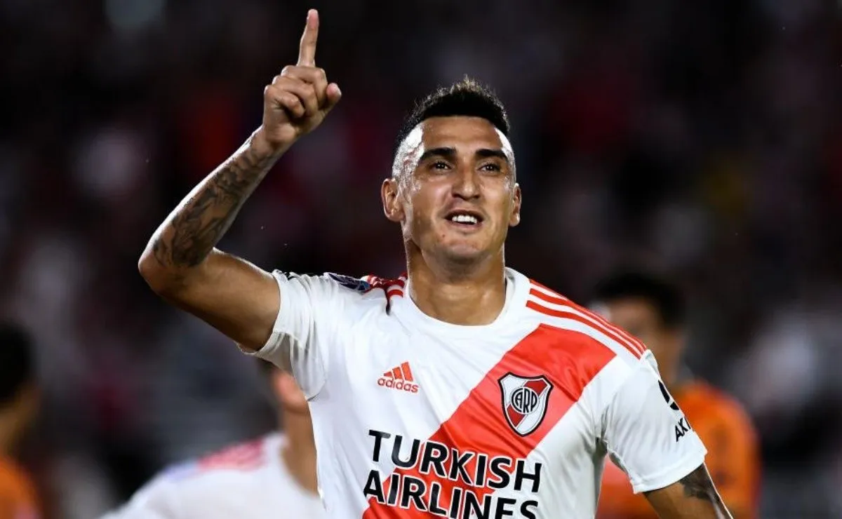 Matías Suárez, una de las cartas ofensivas de River.