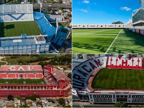 Las cuatro canchas donde podría jugar River