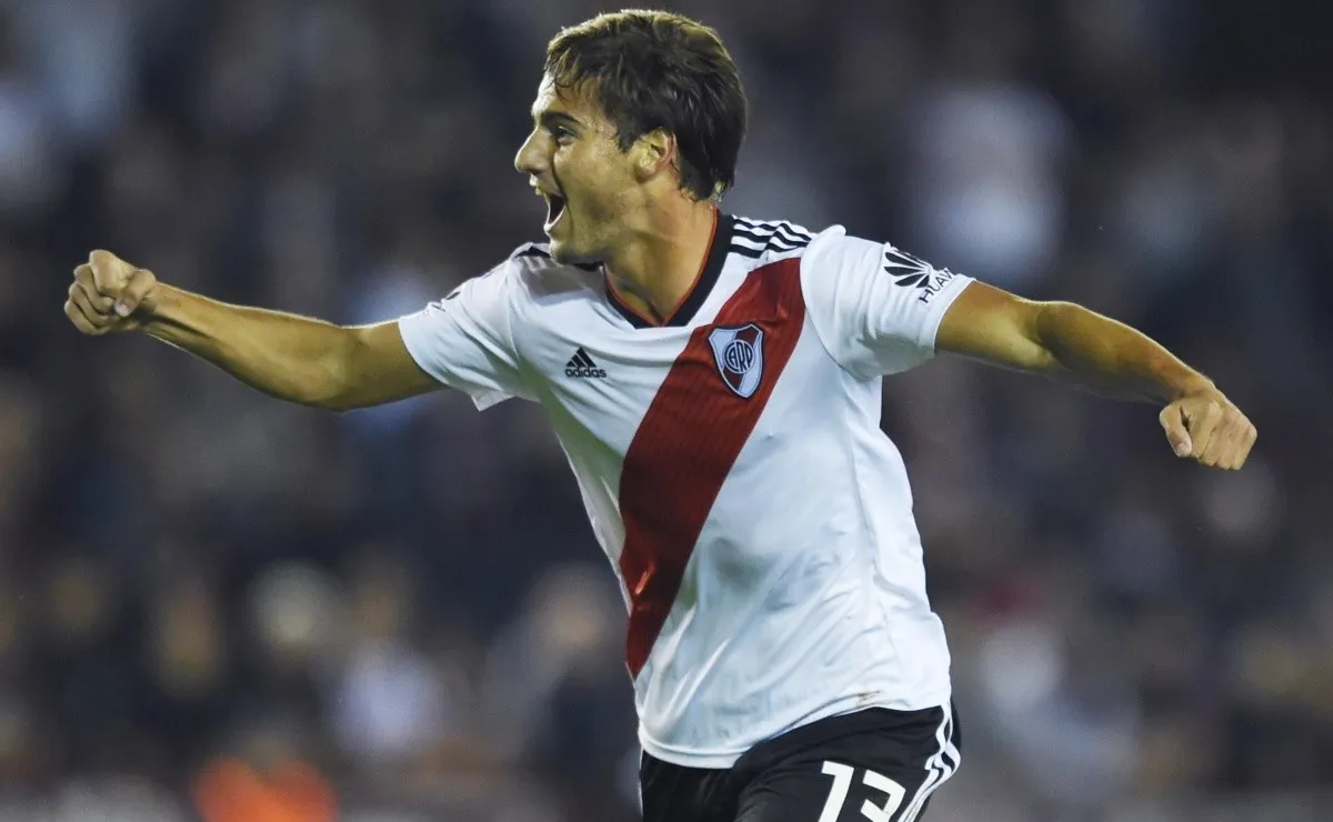 Santiago Sosa pudo pasar a Independiente, pero finalmente está contento de haberse quedado en River.