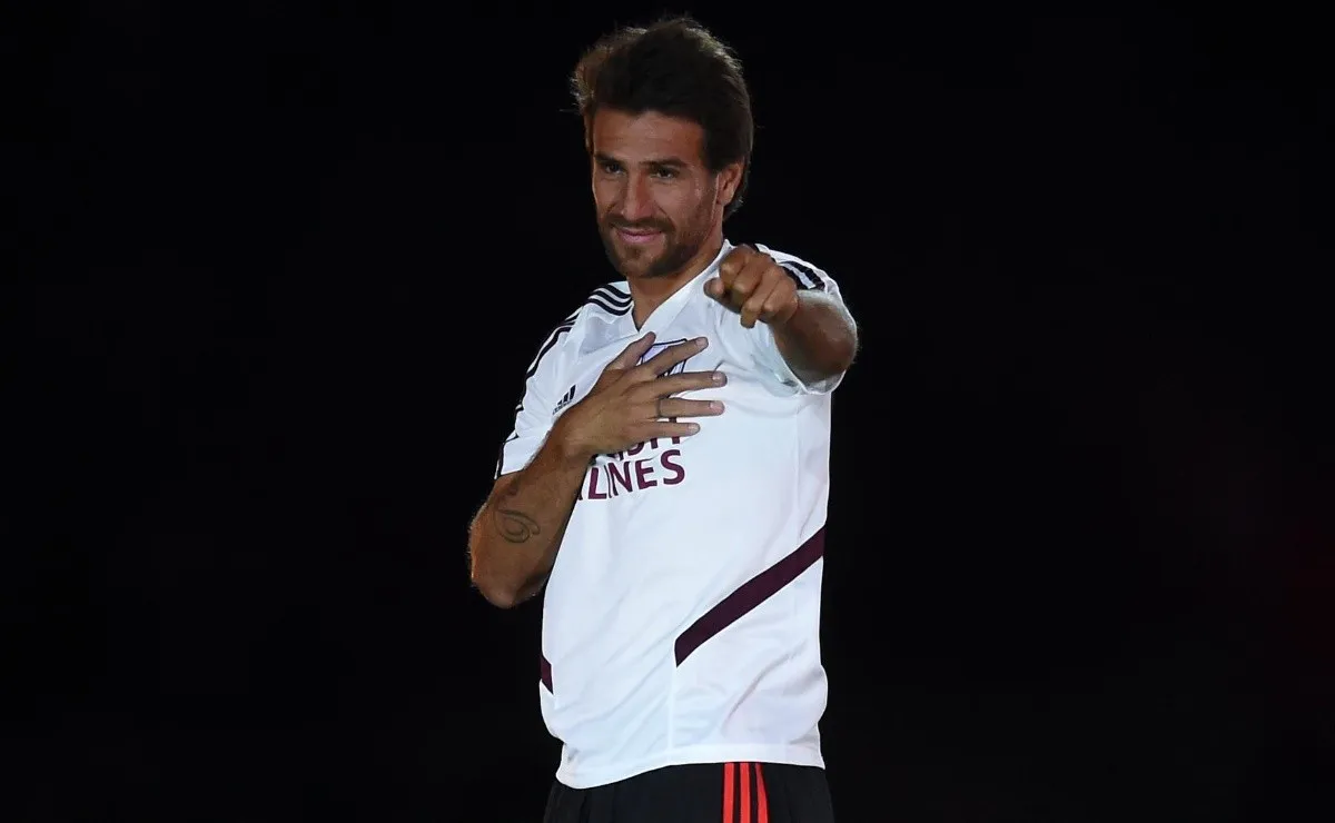 Leo Ponzio tuvo un primer ciclo en River entre 2007 y 2008, luego regresó a Núñez en 2012 hasta los días que corren.