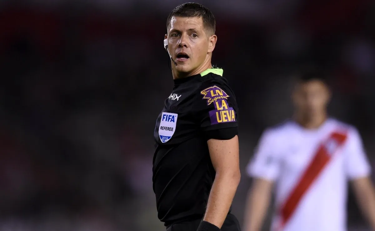 Germán Delfino será el árbitro de River - Banfield.