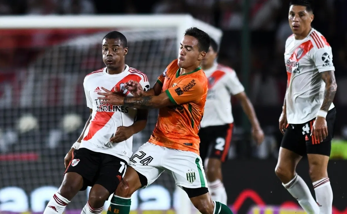 River y Banfield jugarán el próximo domingo por la primera fecha de la Copa de la Liga Profesional.