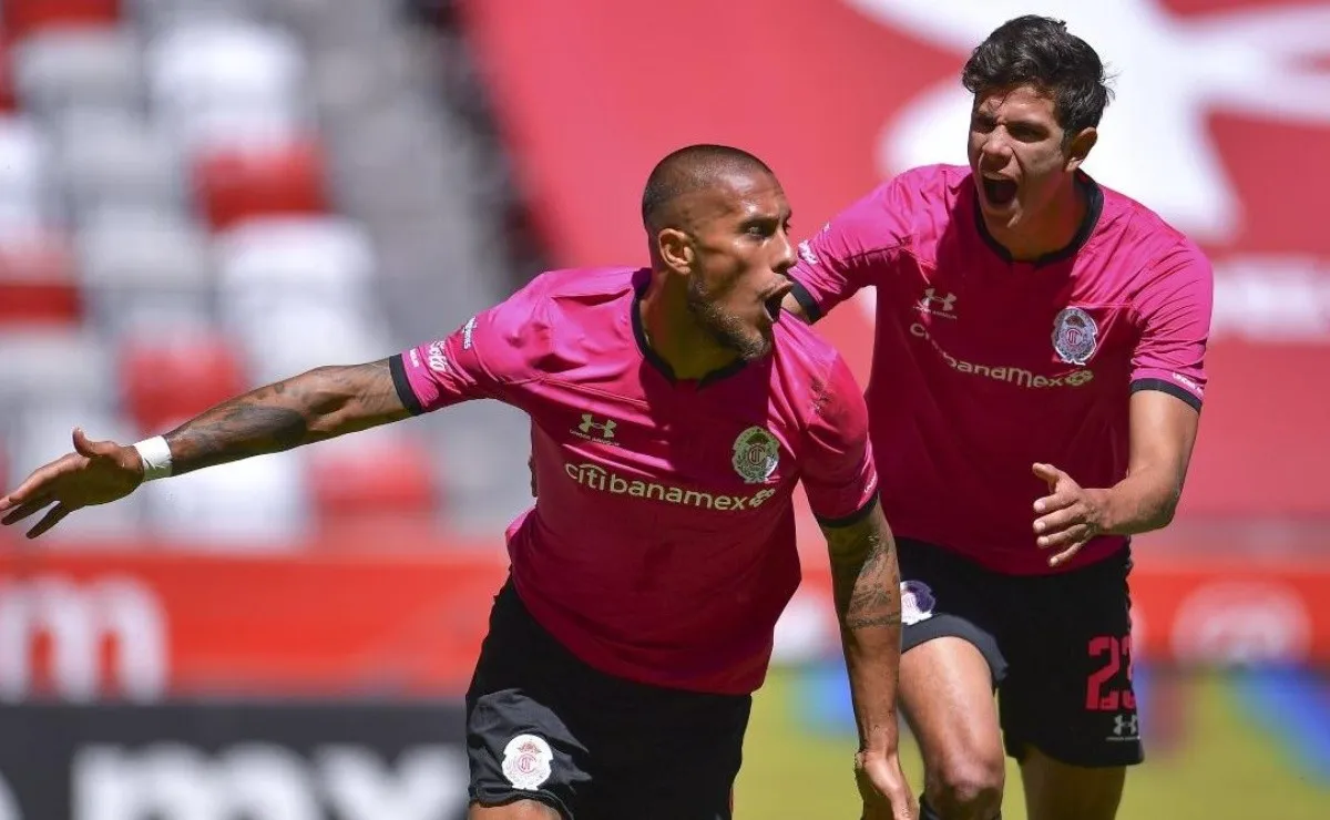 Jonatan Maidana volvió al gol en el Toluca de México