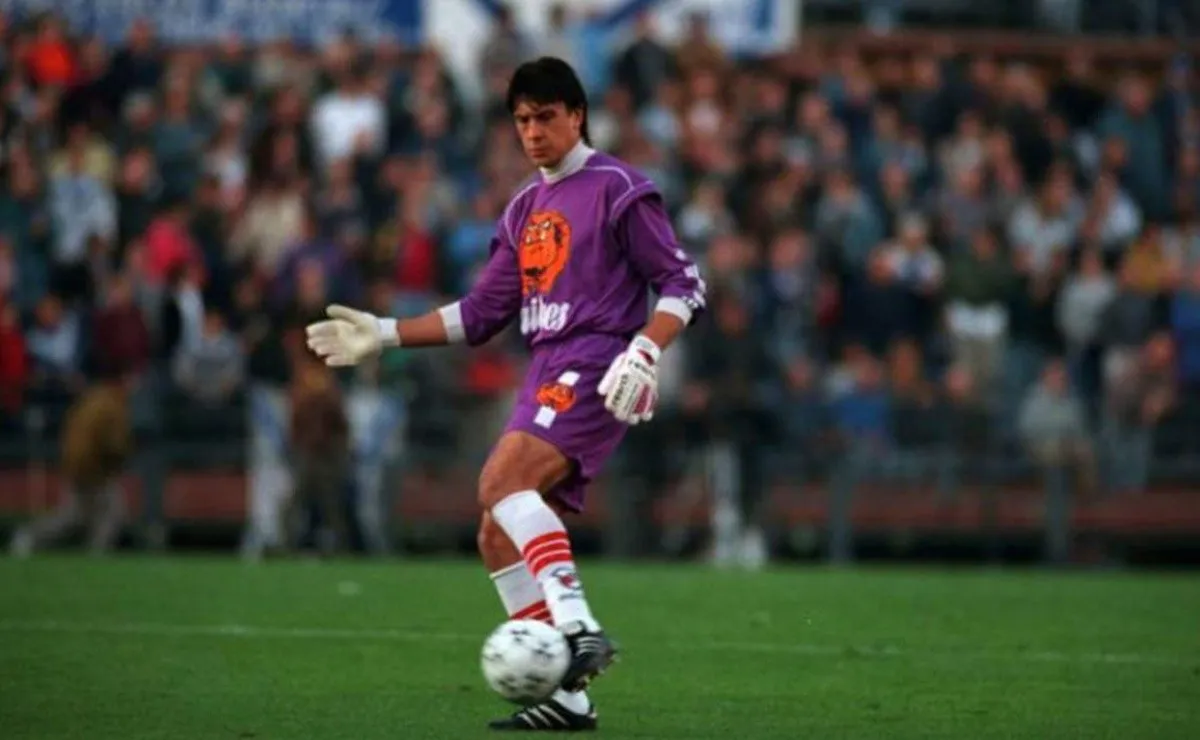 Cinco atajadas de Germán Burgos en River