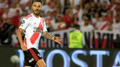 Scocco disputó 90 partidos en River y convirtió 38 goles.