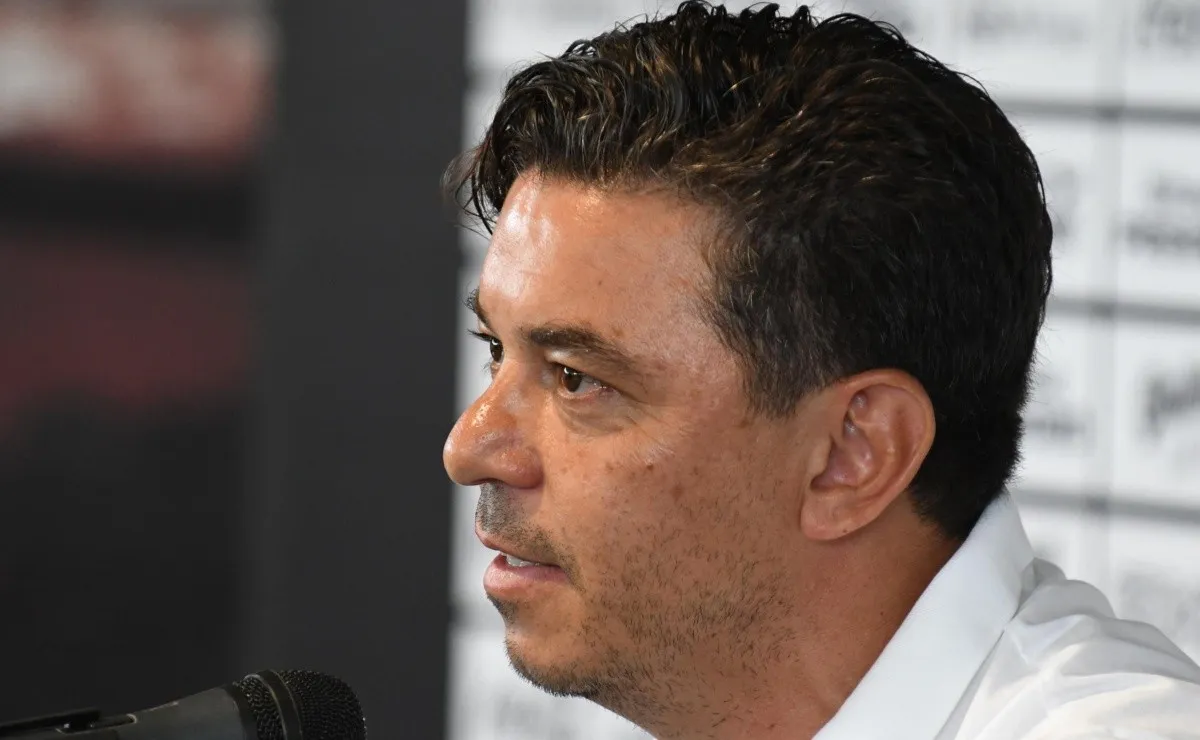 Marcelo Gallardo se refirió al mercado de pases y a las posibles ofertas que pueden llegar a River desde Brasil