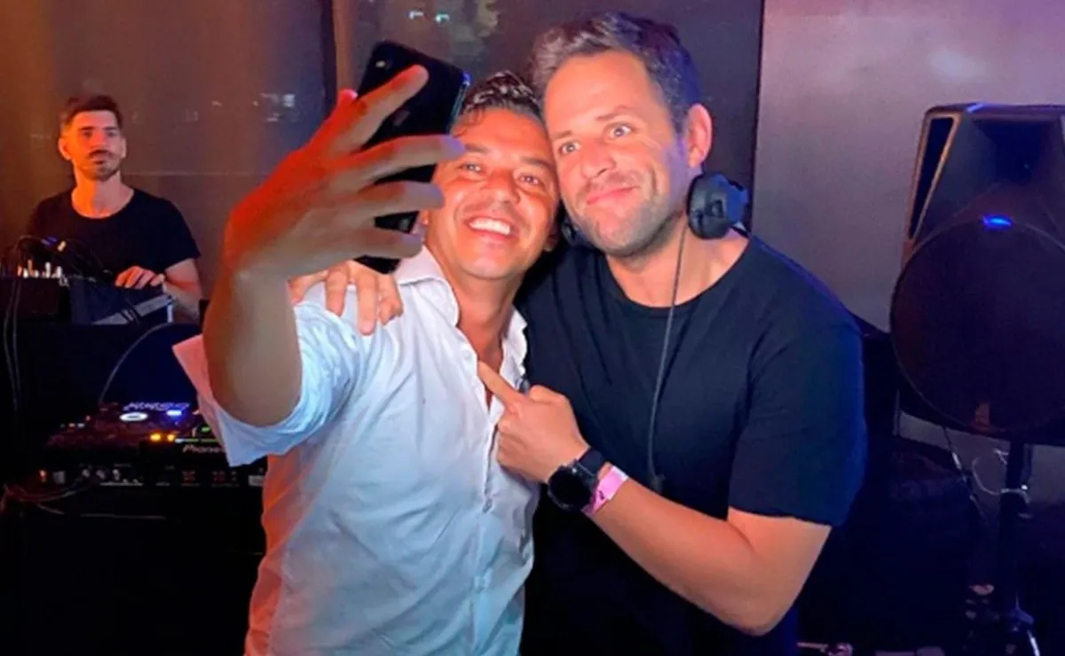 El DJ de los festejos de River