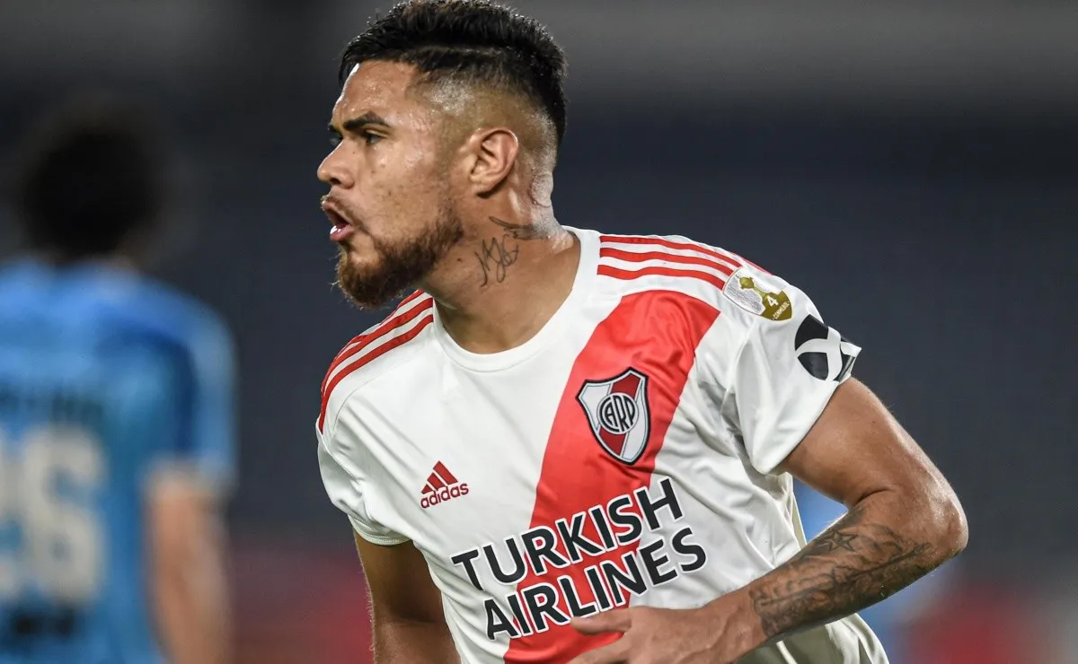 Paulo Díaz acumula 15 partidos en River y convirtió un gol.