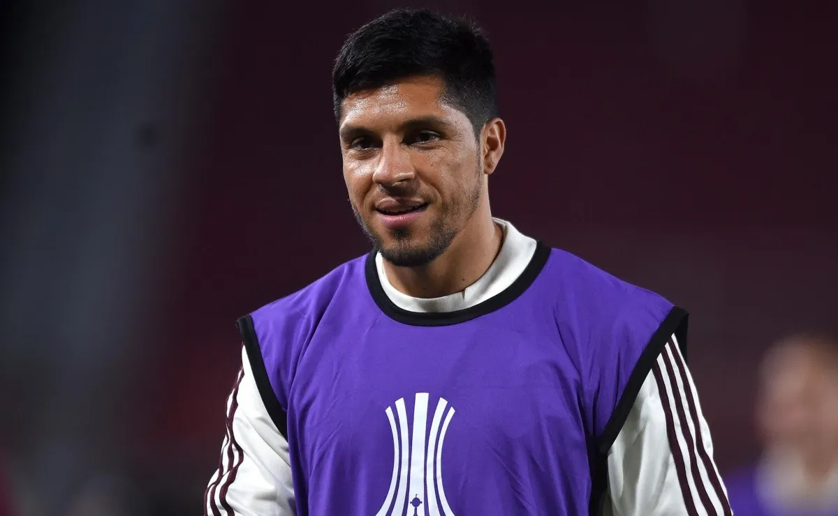 Enzo Pérez acumula dos tarjetas amarillas en la Copa Libertadores