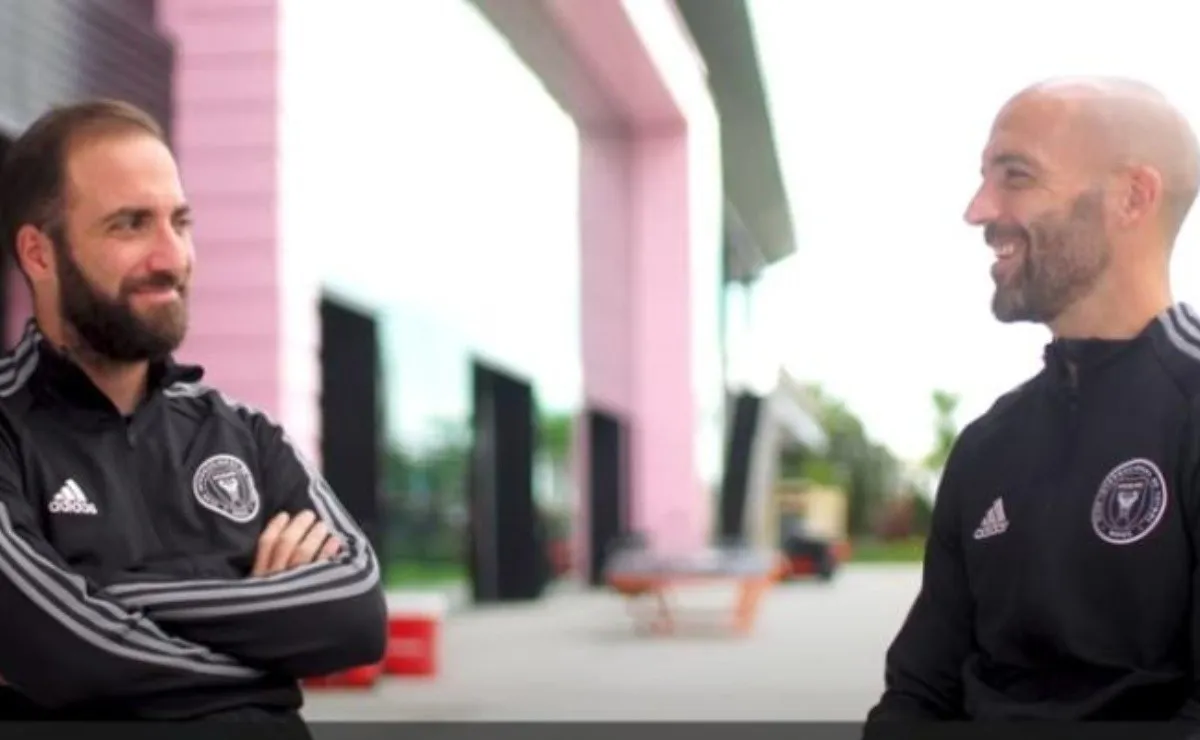 Gonzalo Higuaín y su hermano Federico, juntos en la MLS