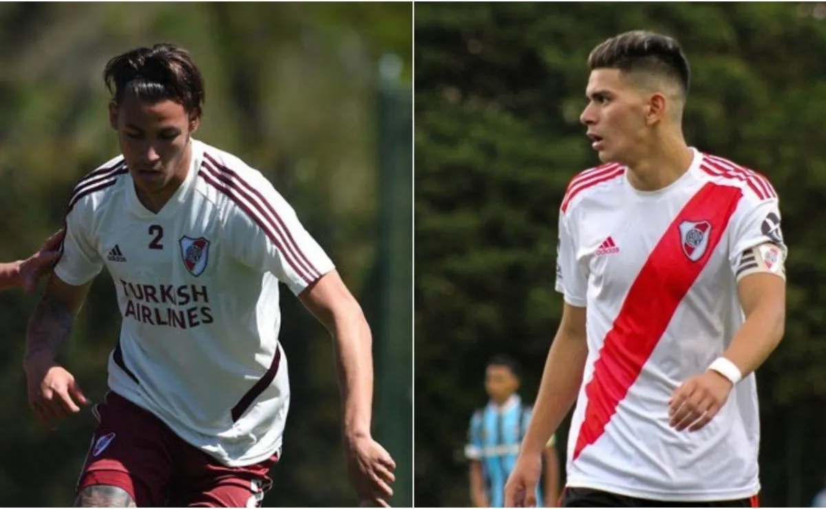 Tomás Lecanda tiene 18 años y Augusto Aguirre 21. Rodríguez los destacó.