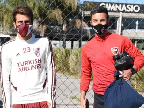 Scocco chicaneó a Ponzio