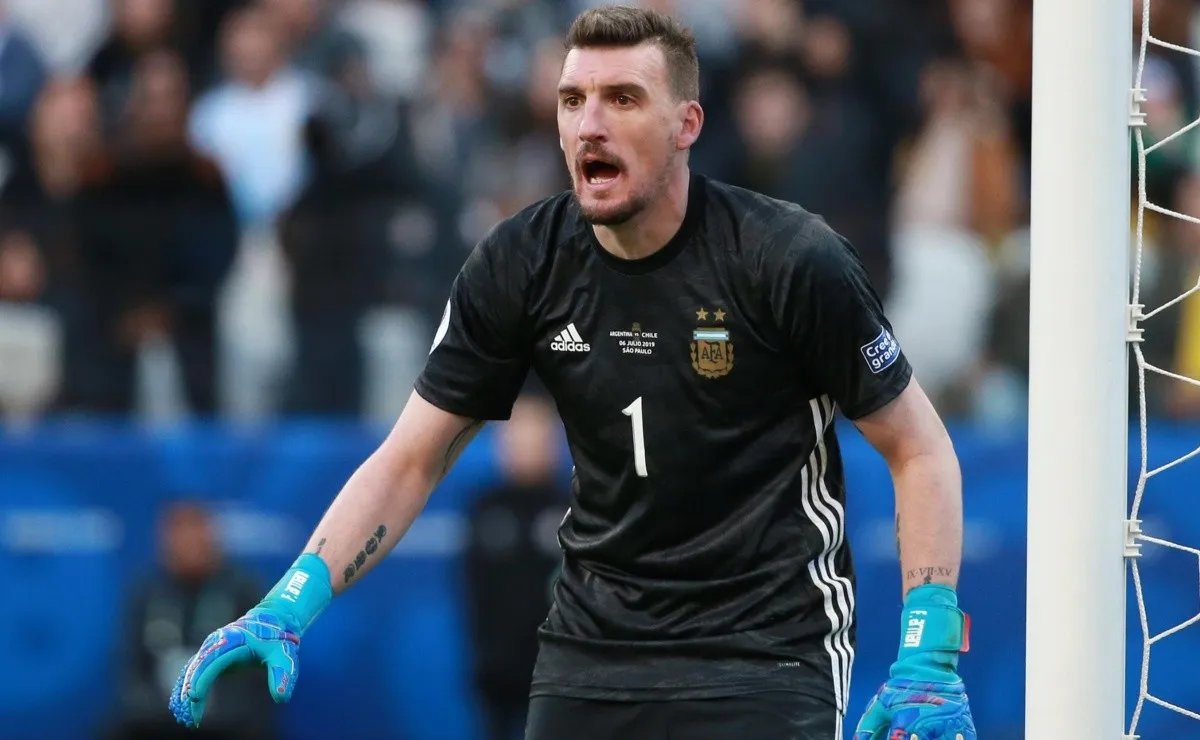 Finalmente Armani le ganó la pelea a Andrada y Martínez por el arco de la Selección Argentina.