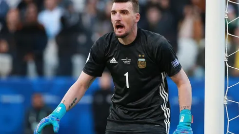 Finalmente Armani le ganó la pelea a Andrada y Martínez por el arco de la Selección Argentina.