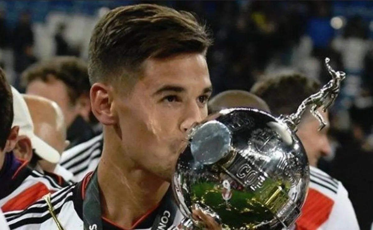 Martínez Quarta fue despedido por River en las redes sociales