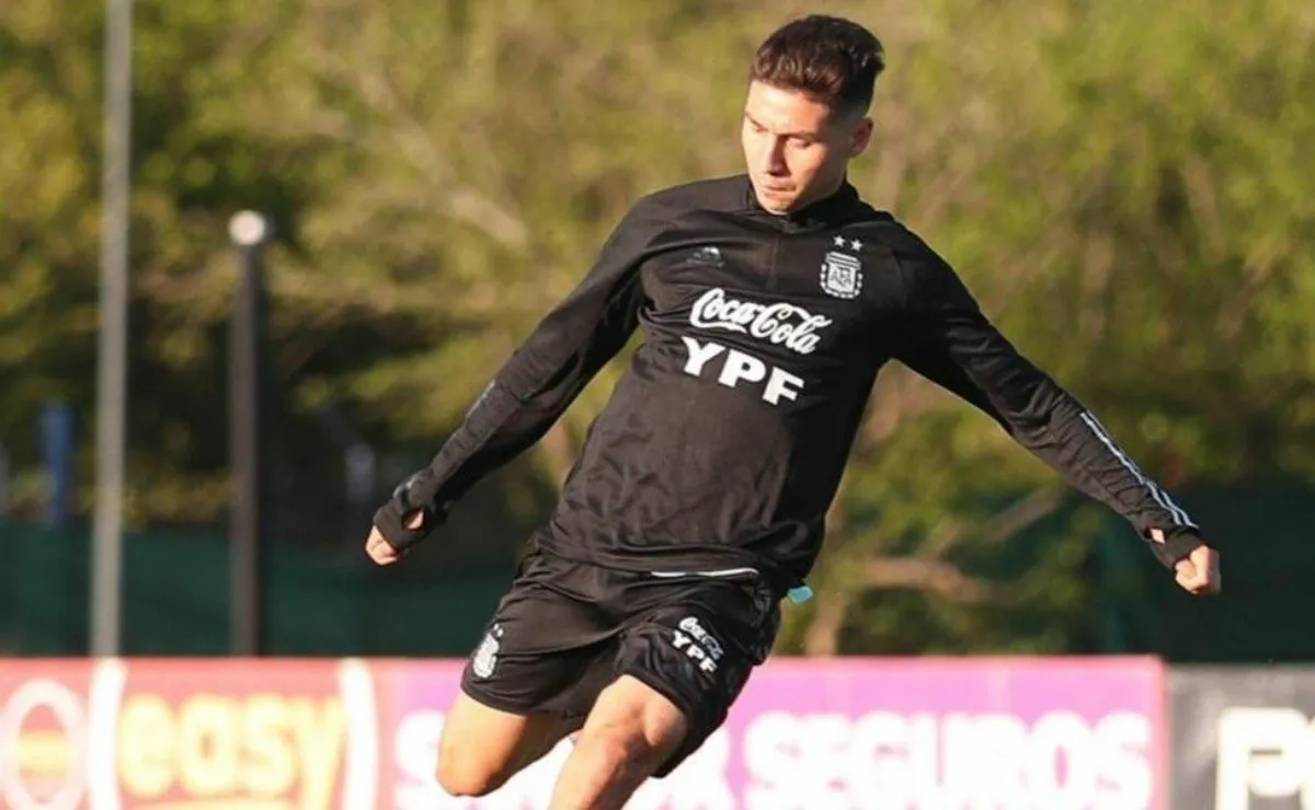 Gonzalo Montiel jugaría de titular frente a Ecuador