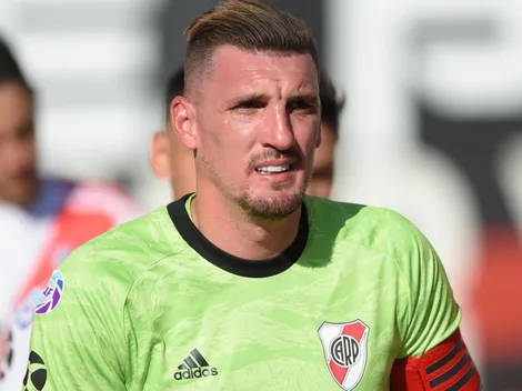 Armani: penal de lujo y 100 partidos