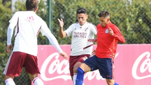 Angileri marca antes de la lesión frente al Ciclón.