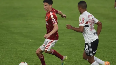 El volante jugó todos los partidos de Libertadores.