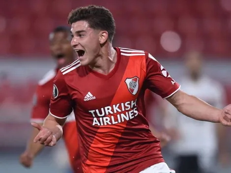 Los elogios de Gallardo para Julián Álvarez