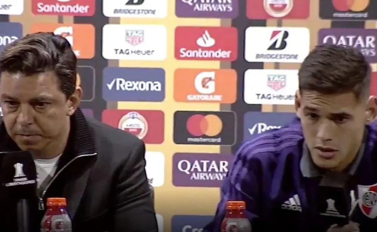 Marcelo Gallardo habló sobre el futuro de Martínez Quarta