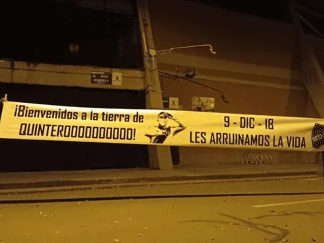 Quintero presente en la llegada de Boca a Colombia