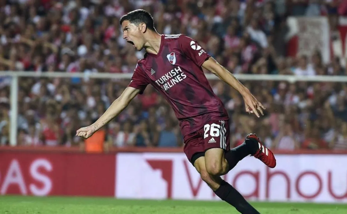 Los goles de Ignacio Fernández ya son costumbre en River.