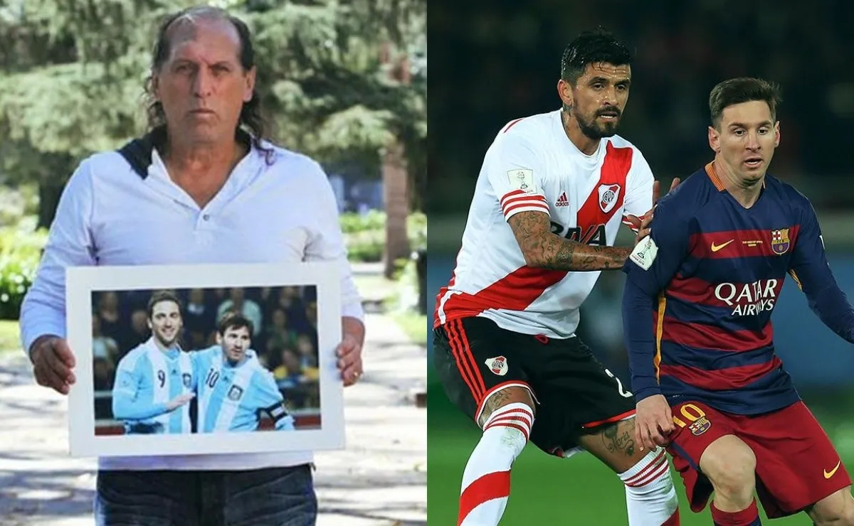 El técnico que probó a Messi en River