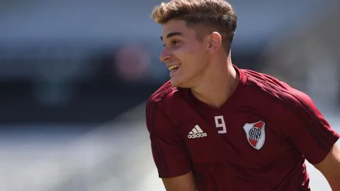 Julián Álvarez disputó un torneo con la camiseta del Real Madrid