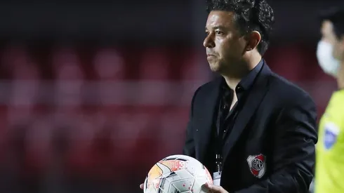 El entrenador se fue conforme del estadio Morumbí.