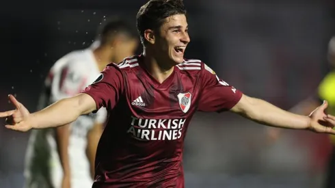 Julián Álvarez, la figura de River en Brasil por la Copa Libertadores