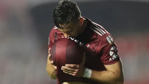 Rafael Borré convirtió el empate ante San Pablo