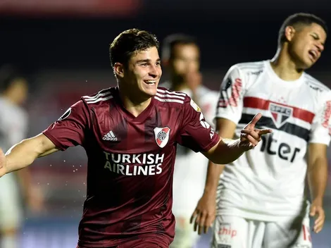 VIDEO: todos los goles del empate de River en Brasil