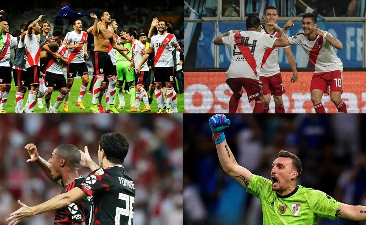 Marcelo Gallardo como técnico visito ocho veces Brasil en todas las competiciones Conmebol