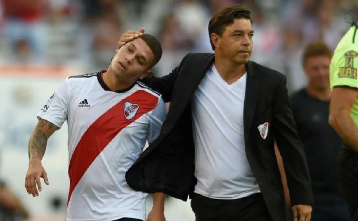 Gallardo se mostró agradecido con Quintero, aunque también dejó entrever que no le gustaron los modos del adiós.