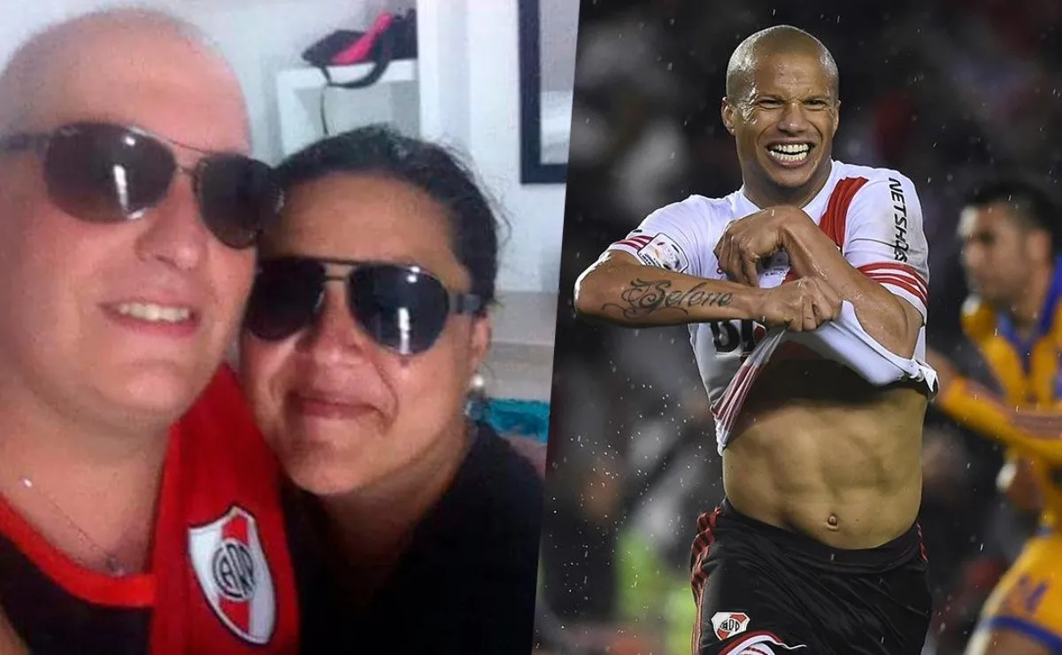 El hincha al que River y Carlos Sánchez le salvaron la vida