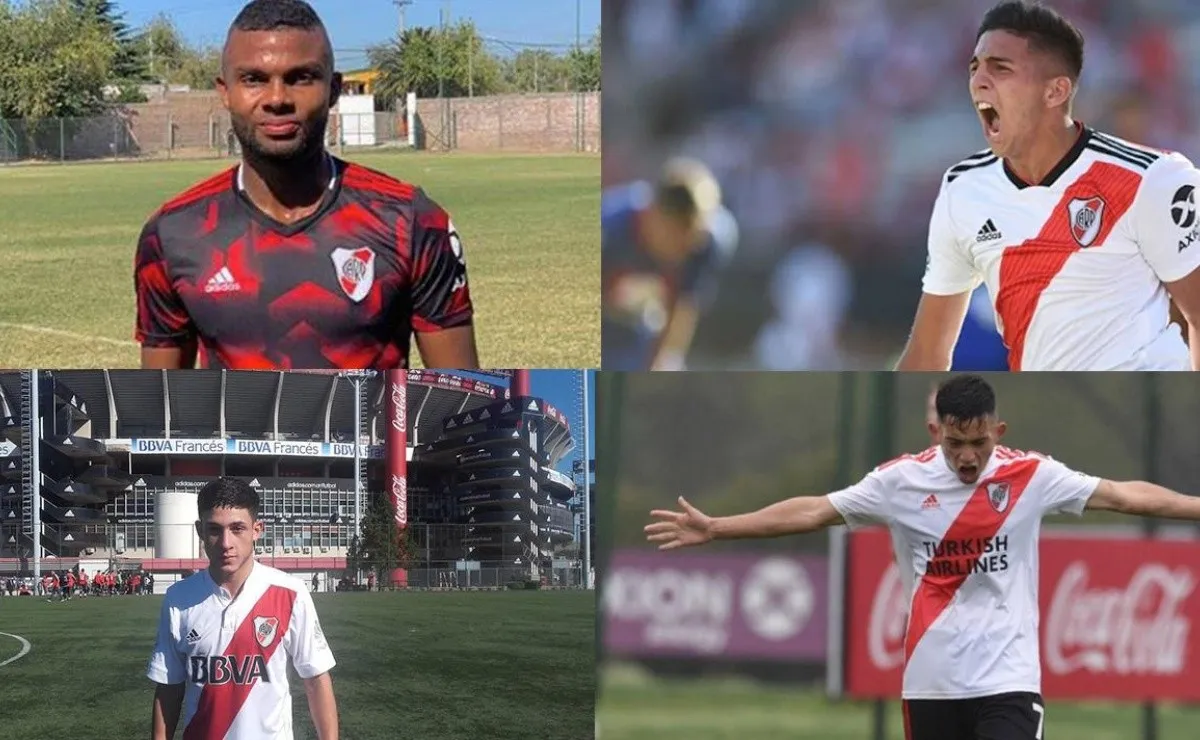 Gutiérrez, López Muñoz, Montiel y Benítez, cuatro de los juveniles que quedarán concentrados en el Monumental