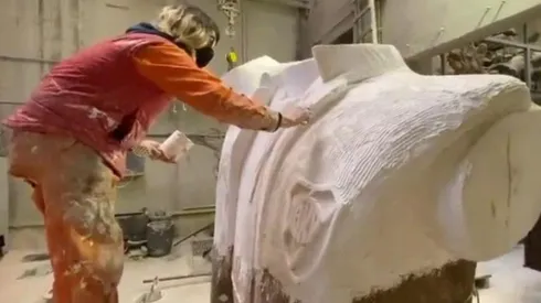 Marcelo Gallardo tendrá su estatua diseñada por Mercedes Savall