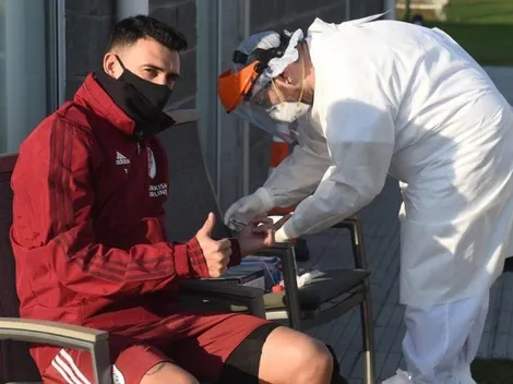 Los jugadores serán hisopados otra vez