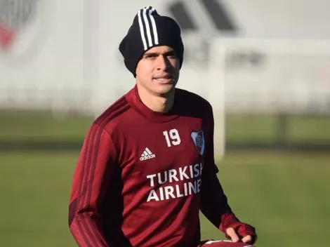 El deseo de Borré con la camiseta de River