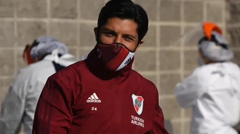 Enzo feliz por los resultados de los hisopados durante la semana.