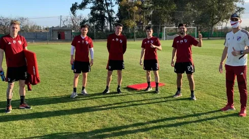 Los colgados por Gallardo ya se entrenan en Ezeiza.
