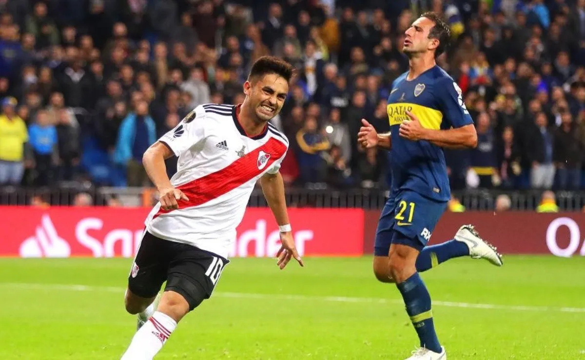 El gol del Pity a Boca en Madrid no podía faltar.