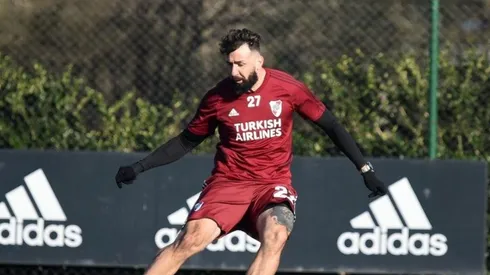 El Oso se pone a punto en River Camp.