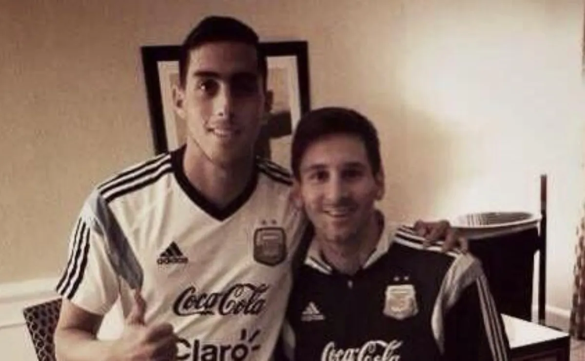 Funes Mori y Messi juntos en la Selección