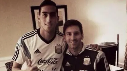 Funes Mori y Messi juntos en la Selección