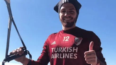 El arquero se mostró activo mientras respeta el aislamiento.