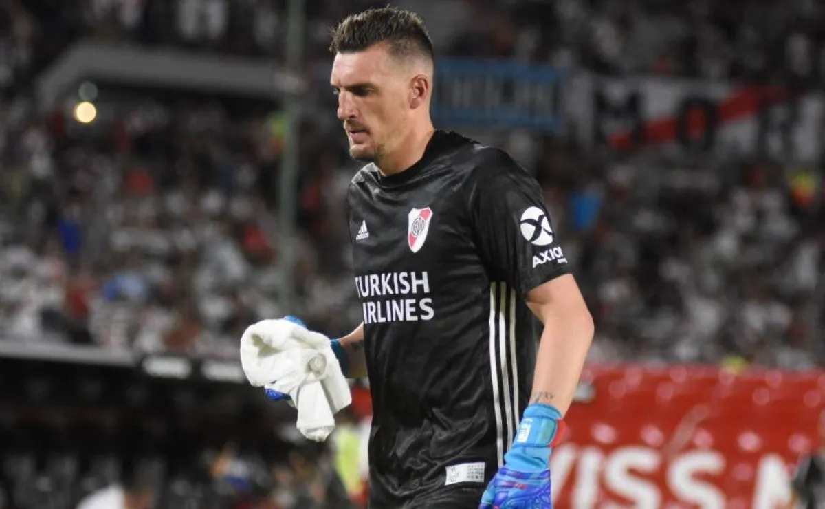 El arquero tiene contrato con River hasta junio del 2022, y su cláusula de rescisión es de 20 millones de dólares