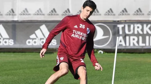 El volante se entrena desde el lunes 10 en River Camp.
