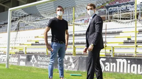 Barovero, el nuevo dueño del arco de Burgos.